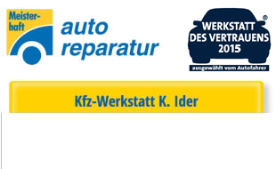 Kfz-Werkstatt K. Ider Werkstatt-Meisterbetrieb